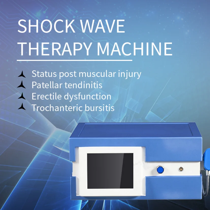 

Best Pneumatic Physiotherapy Shockwave Machine Shock Wave Therapy Equipment Tennis Elbow Pain Relief Ed With 5 Heads 8 Bar