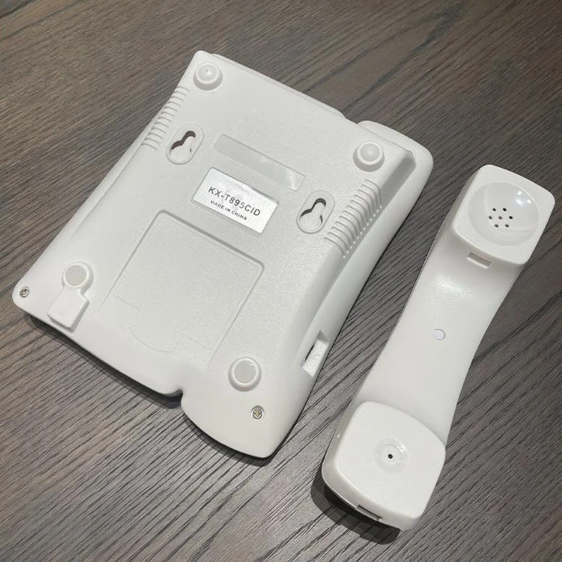 Настольный проводной телефон для дома Стационарный с большими кнопками