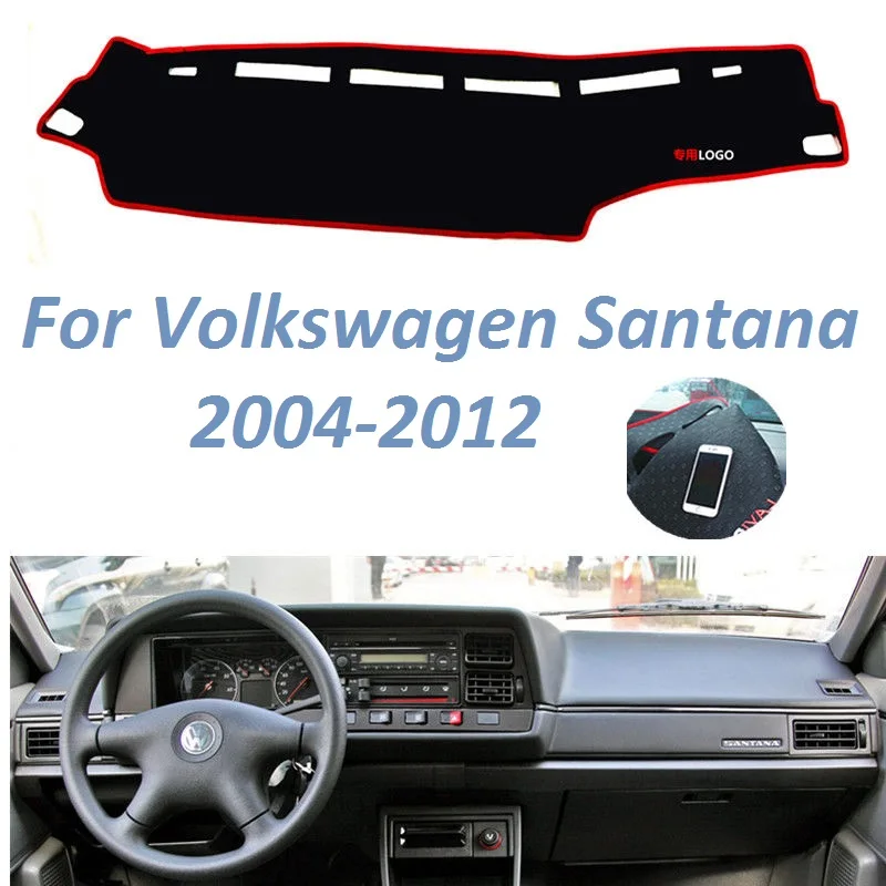 Нескользящий коврик для приборной панели Volkswagen Santana 2004 2005 2006 2007 2008 2009 2010 2011 2012