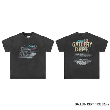 GALLERY DEPT TIDE Logo Heavy Washing T Shirt 1