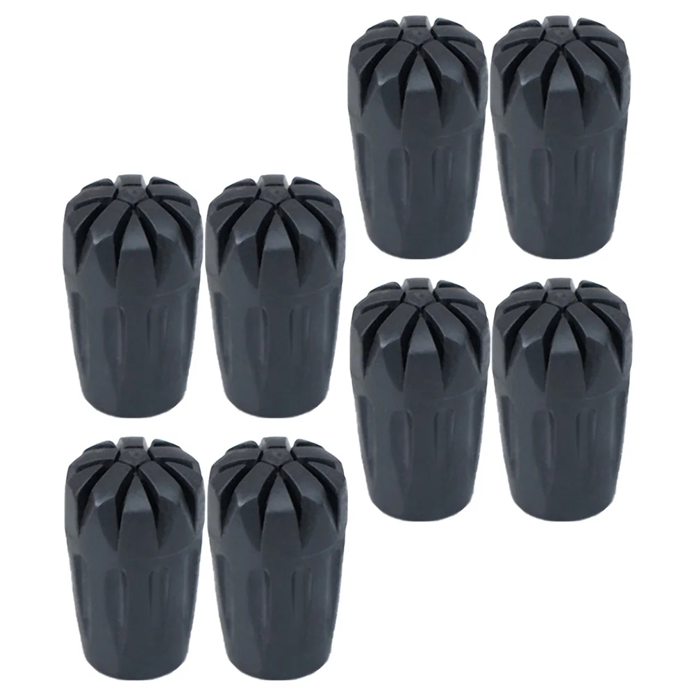 

Pole Tip Cover Walking Rubber Hiking Stick Tips Trekking Cane Covers Accessories