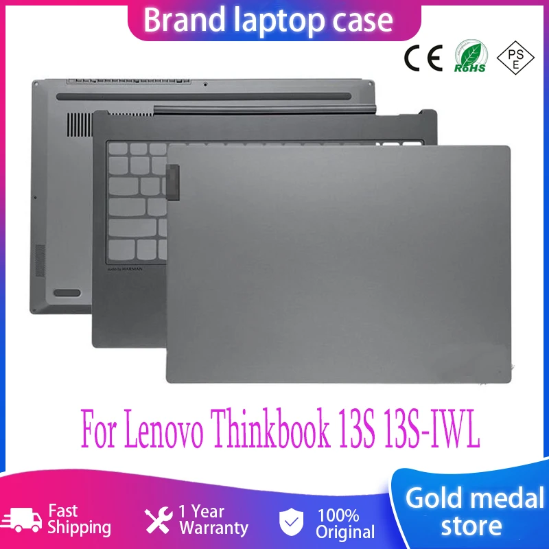 

Новый чехол для ноутбука Lenovo Thinkbook 13S 13S-IWL, задняя крышка для ноутбука/Нижняя крышка/Упор для рук, верхняя крышка C