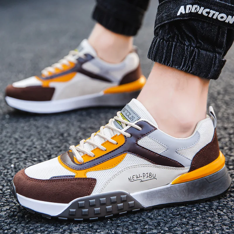 

Men Sneakers Breathable Chunky Running Shoes Outdoor Sport Shoes New Fashion Comfortable Casual Mens Shoes Zapatos De Mujer