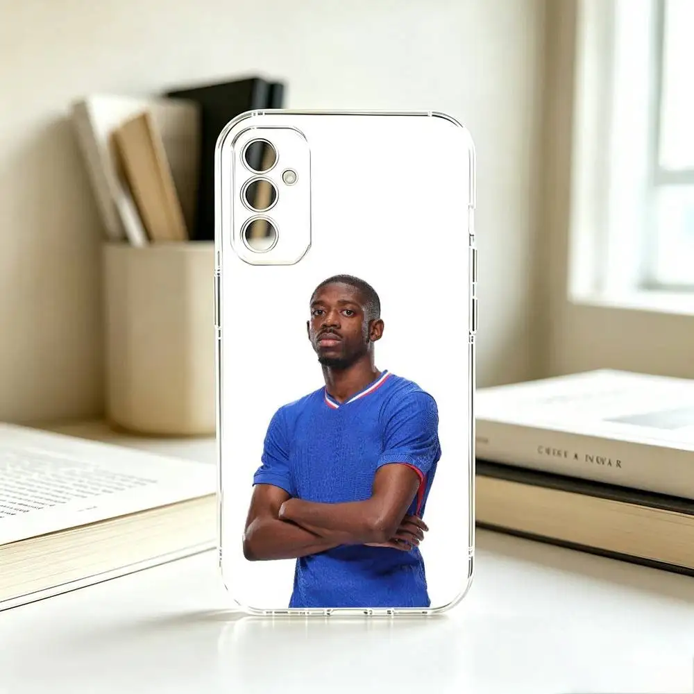 Фото Чехол для телефона Ousmane D-Dembele Football, прозрачный силиконовый мягкий чехол для Samsung A10,12,20,21S,30,31,40,50,51,52,70,71, подарок №2