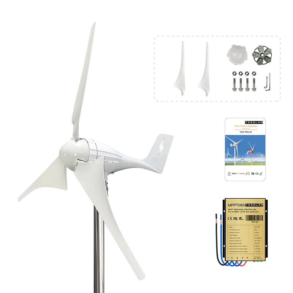 

600 Вт AC 12 В/24 В 3/5 лопастей старт 2 м/с маленький ветряной турбины генератор ветряная мельница светодиодный светодиодным индикатором для жилы...