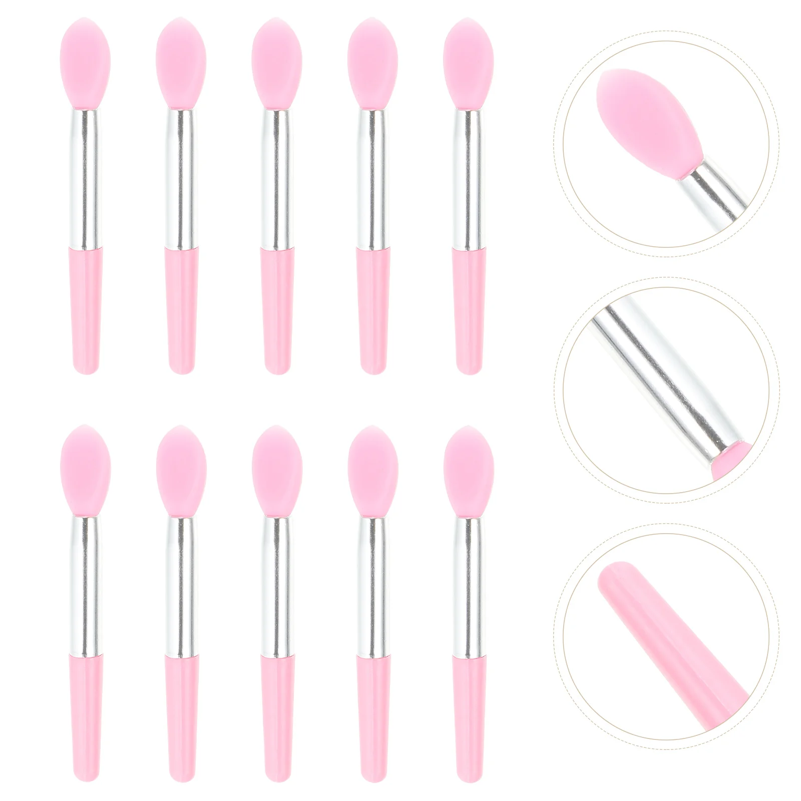 

Lip Applicator Brush Brushes Silicone Eyeshadow Lipstick Makeup Cream Stick Girl Concealer Scrubber Gloss Balm Tool Oil