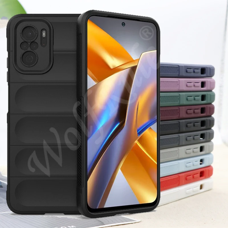 For Poco M5S Case Cover For Xiaomi Poco M5S Capas Multi Colour Phone Back Bumper Shockproof Soft TPU For Fundas Poco M5S Cover