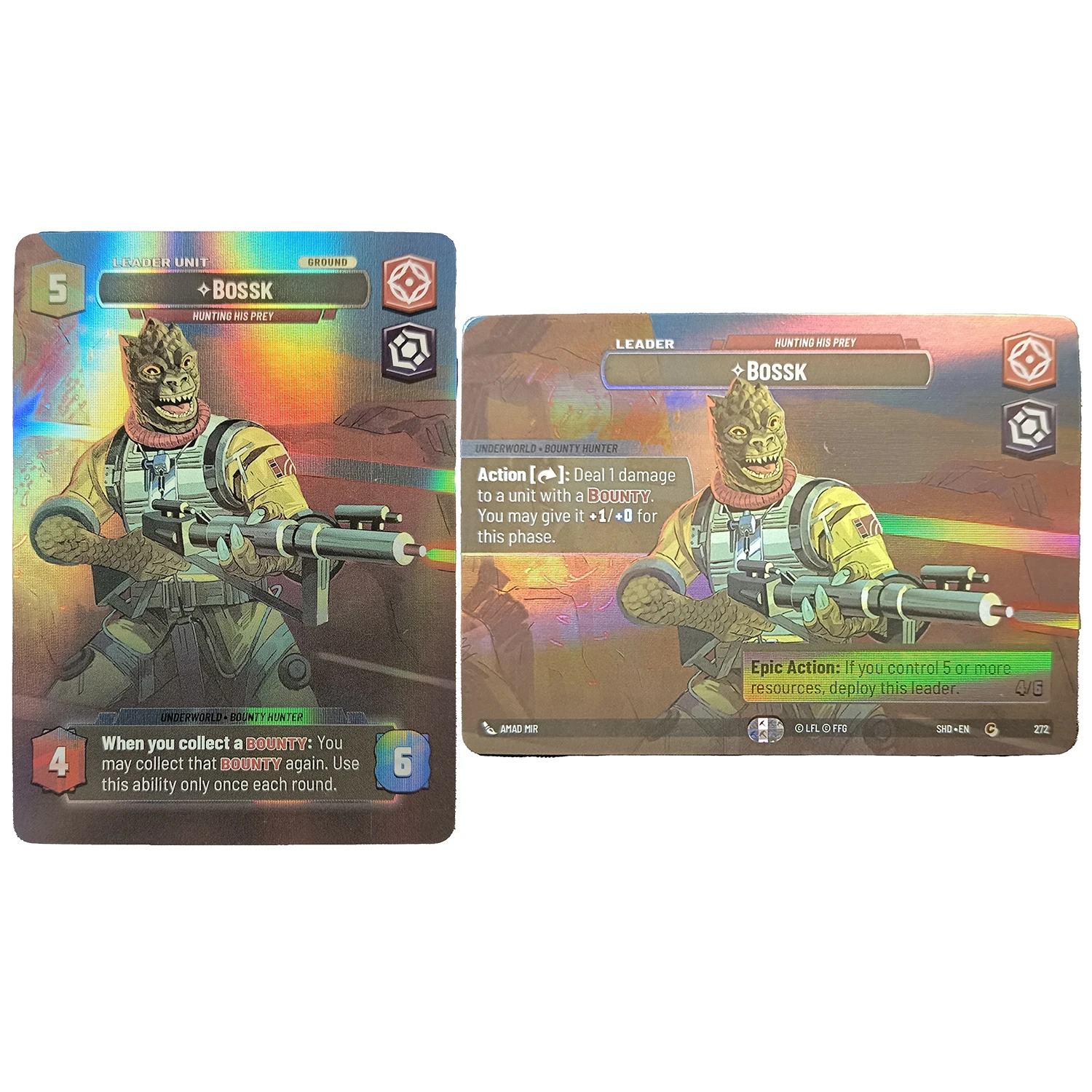 Карточки серии StarWars Shadows of the Galaxy: коллекционные карточки Хан СолоБоскФенек ШандХантер (SHD) (art.: 3920dae050b87) - 3920dae050b87