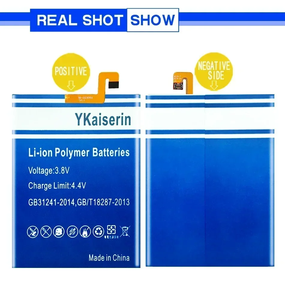 YKaiserin аккумулятор для мобильного телефона 6500 мАч Ulefone Power 3 3S Power3 Power3S + инструменты