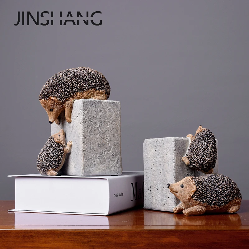 

Hedgehog Home Decor Bookends Book Stand Book Ends Bookend Book Stopper Book End Book Holder Stand Reading Table Book Support