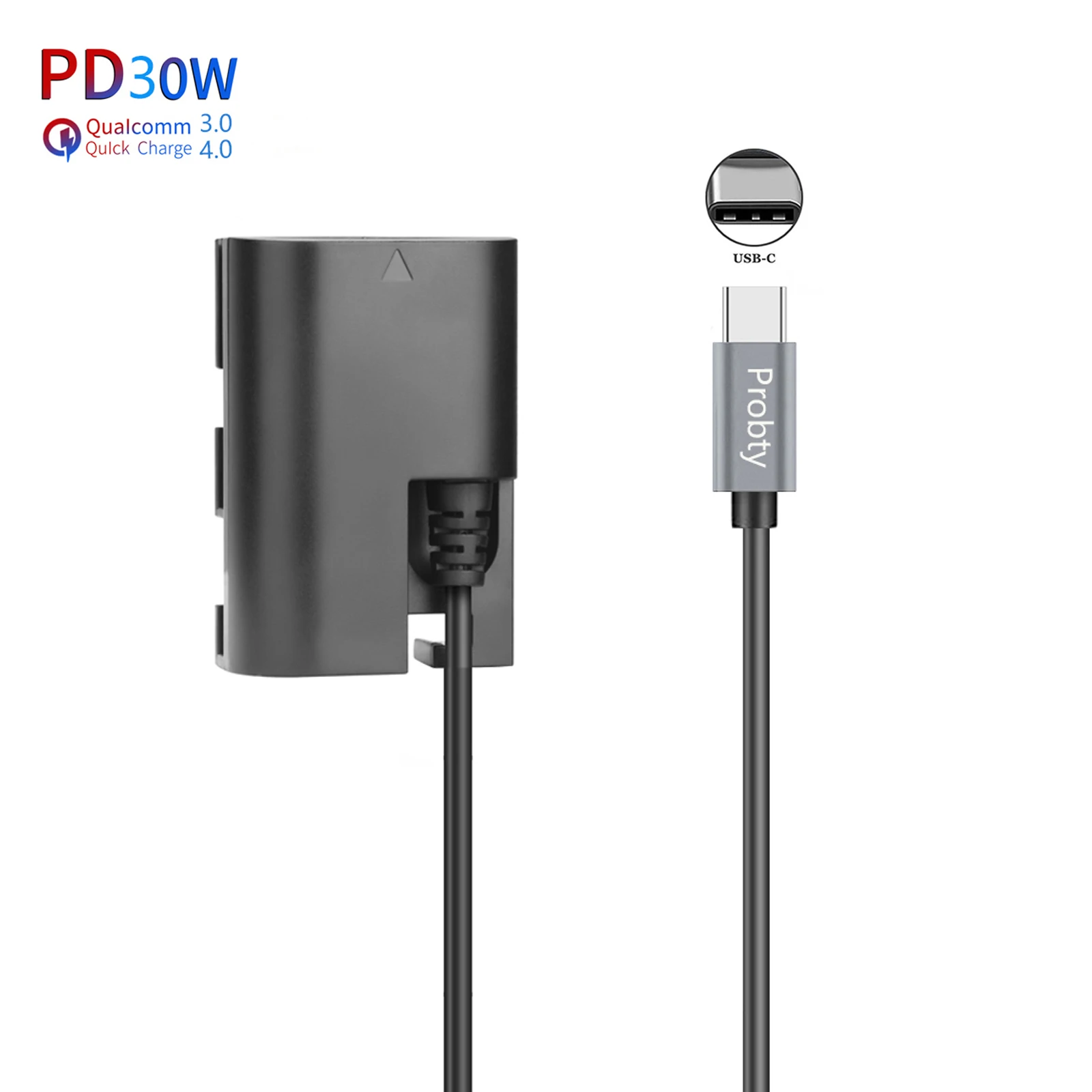 

Адаптер питания для камеры Canon EOS R5 R6 5DS R 7D 6D 5D3 5D4 90D 80D 70D 60Da