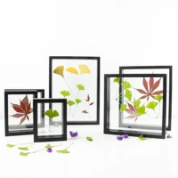 picture frame diy dried flower leaf specimen photo frames paper cut picture frame modern decor table desktop home decoration