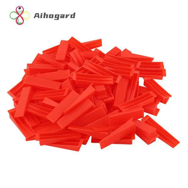

Versatile Use Spacer Clips Easy Installation Plastic Wedges Time-saving Durable Material Tile Leveling System Tools Wedge Diy