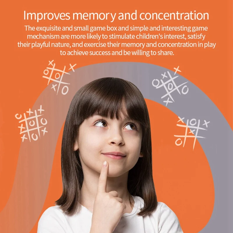 Tic Tac игрушки болт игра 3 в 1 ручной пазл игровая консоль портативная детская