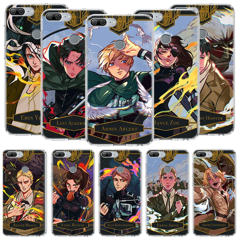 

Tarot Attack On Titan comic Phone Case For Huawei Y5 Y6 Y7 Y9 P Smart Z 2021 Honor 50 20 Pro 9X 10i 9 Lite 8A 8S 8X 7S 7X 7A Cov