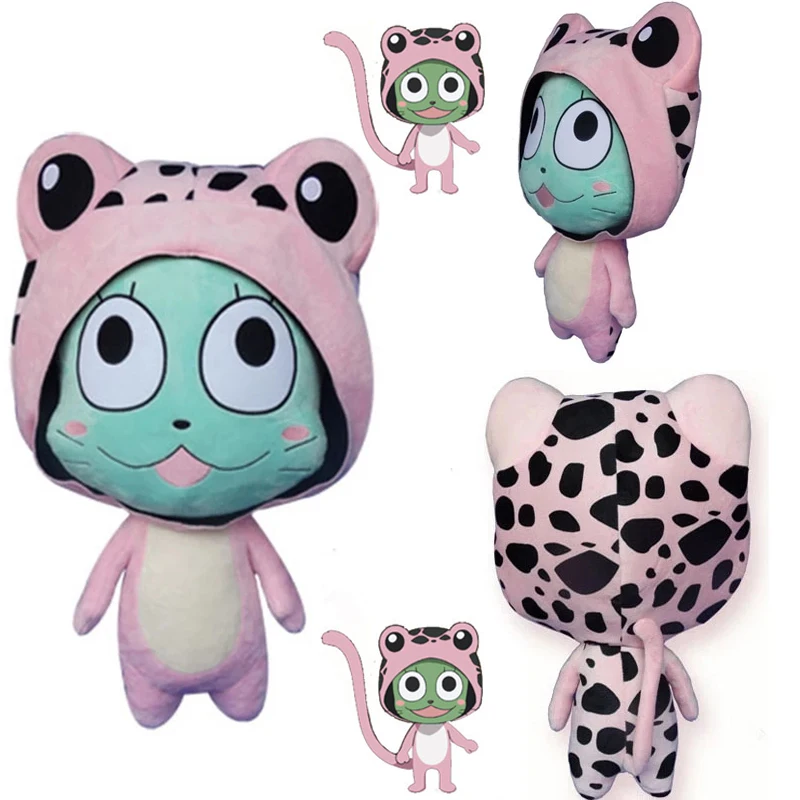 Плюшевые игрушки в стиле аниме, сказочный хвост, кавайные плюшевые игрушки, плюшевые игрушки, 58 см, строительные игрушки для детей, подарки, ...