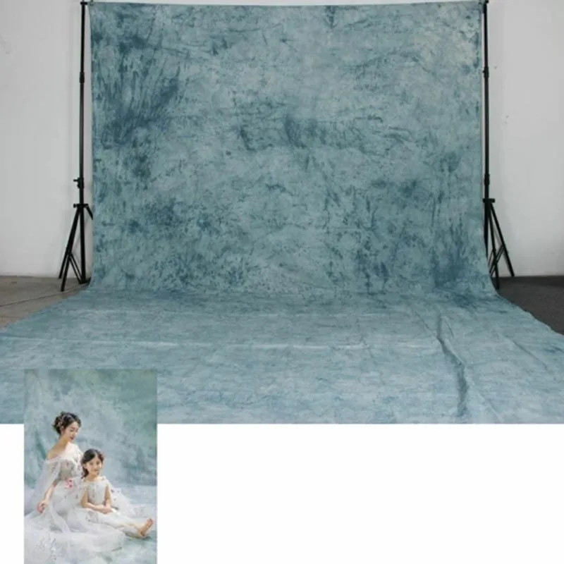 

Pro Tie Dye Muslin Photography Background Old Master Texture Backdrop Fashion Week Family Portrait Photo Shoot Studio Hand Made