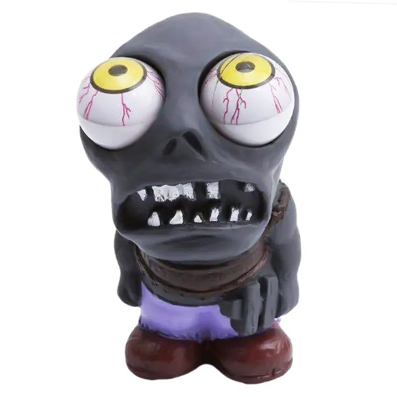 

Zombie Squeeze Toy Skull Squeeze Eye Animal Antistress Toy Creative Boom Out Eyes Doll Stress Relief Panda Toy Figure