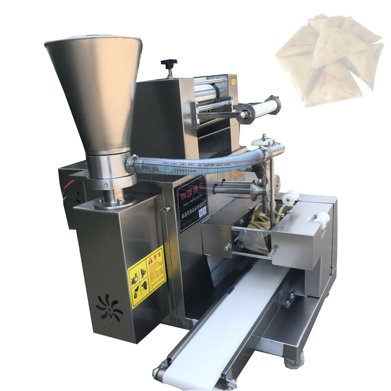 

Full-automatic stainless steel lace curry horn machine Triangle curry horn household machine