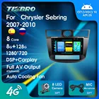 Автомагнитола NAVICAR, 2Din, Android 2007, для Chrysler Sebring Cirrus 2010-, GPS-навигация, стерео, автомобильное радио с экраном