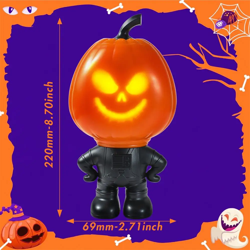 king animowana dynia Halloweenowa z wbudowanym głośnikiem projektora Regulowana głośność Dekoracyjne oświetlenie zewnętrzne