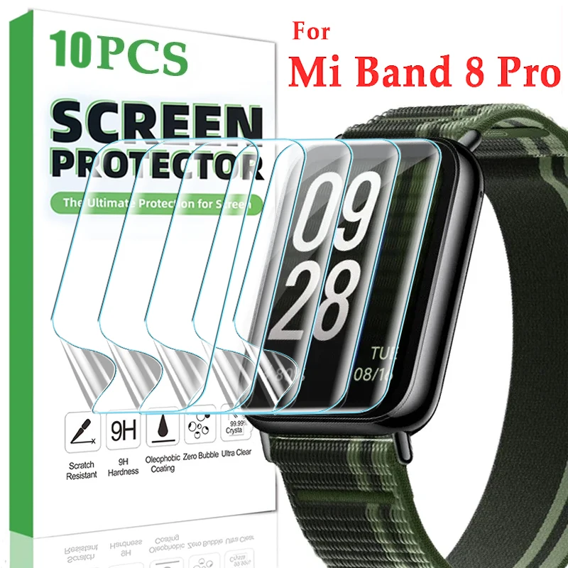 Прозрачная гидрогелевая пленка для Xiaomi Mi Band 8 Pro защитная экрана HD прозрачная 8pro