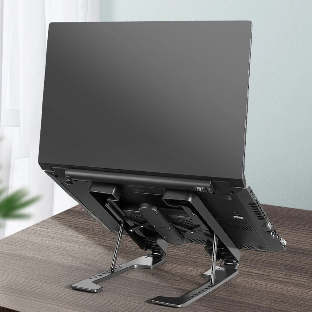 Pad Universal Desktop Home Office Laptop Stand Dual Cooling Fan Notebook Riser Adjustable Foldable Portable Support Stable Pad Universal Desktop Home Office Laptop Stand Dual Cooling Fan Notebook Riser Adjustable Foldable Portable Support Stable