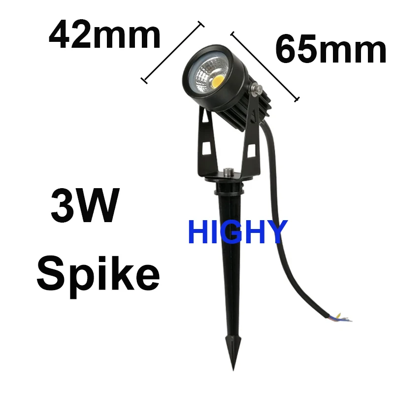 

HIGHY Светильник для газона COB 3W/5W/10W AC220V/DC12V
