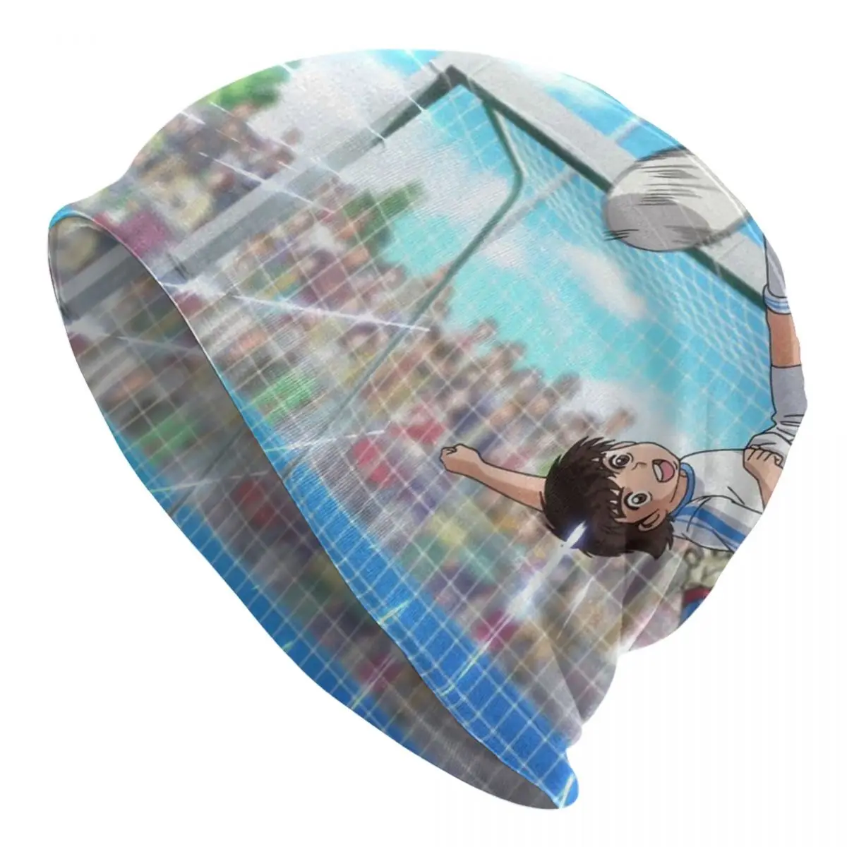 

Japanese Animation Captain Tsubusa Autumn Spring Hats Large Aerial Wing Barb Kick Thin Hat Hipster Beanies Caps Men Women's