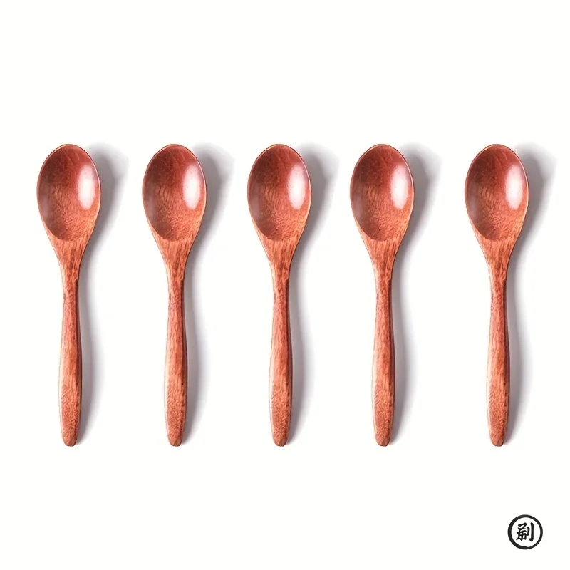 

Деревянные чайные ложки набор из 6 штук