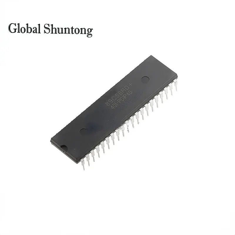 

10pcs STC89C58RD+40I-PDIP40 Original 51 Series MCU/MPU/SOC 32KB IC Chip