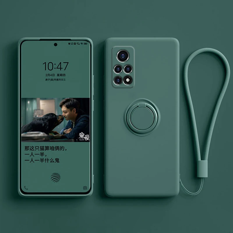 

Luxry Magnetic Ring Case For Xiaomi Mi 10T 11T 10 11 Pro Redmi Note 10 9 9S Pro Max POCO F3 X3 NFC Phone Cover With Holder Stand