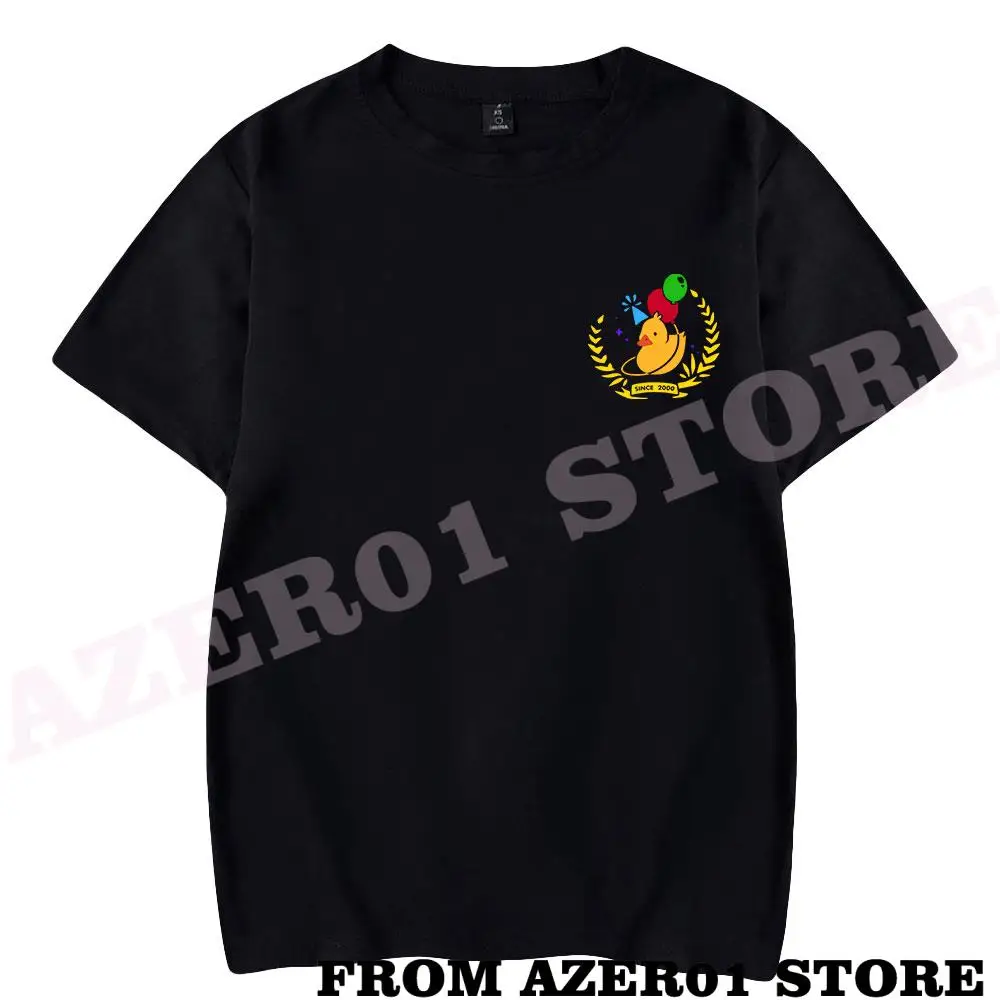 Оригинальная футболка Quackity на день рождения, новая футболка SMP с логотипом команды мечты, летняя уличная одежда для мужчин и женщин, футболка в стиле хип-хоп