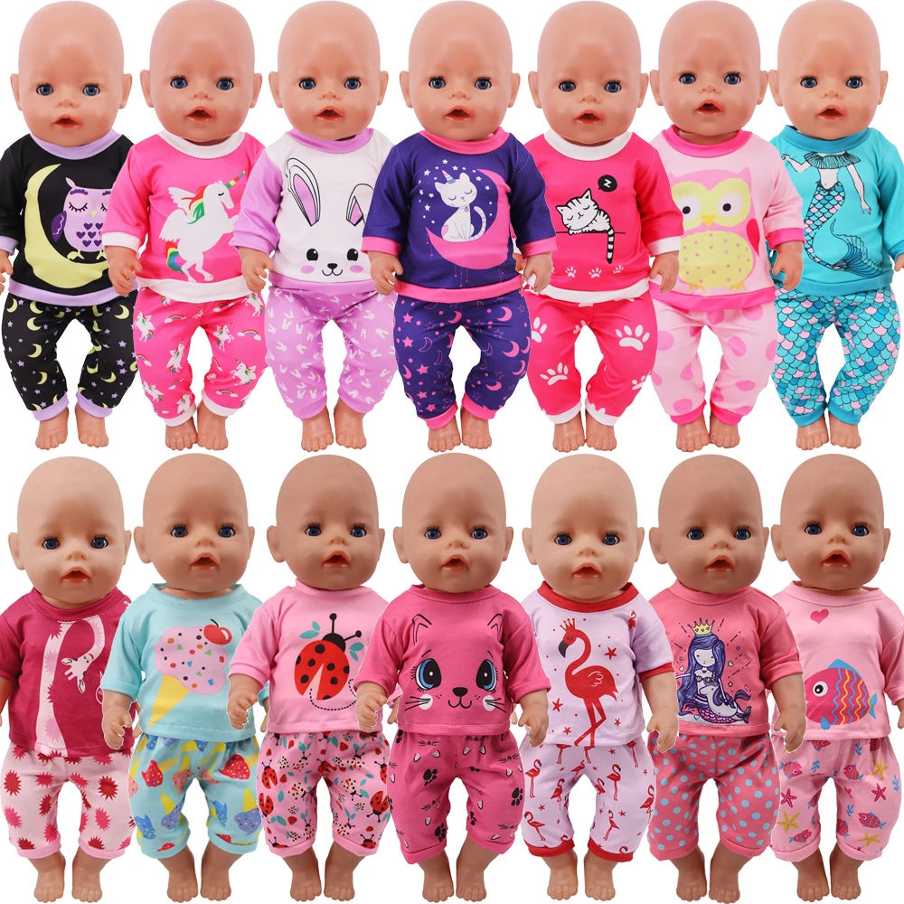 Accessories For Born Baby 43cm & 18 Inch American Doll Girl'