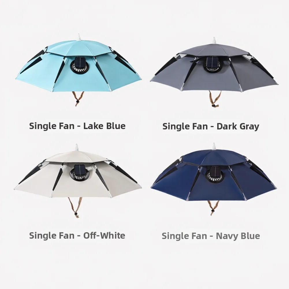 Фото Легкая рыболовная шляпа Baby Blue Solar для длительной рыбалки, устойчивая к непогоде, с защитой от ультрафиолета №5