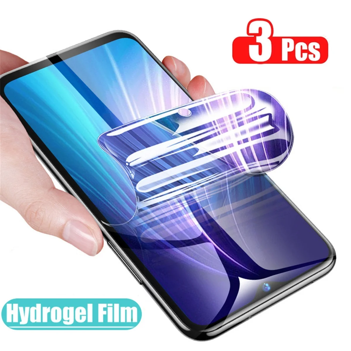 

3PCS Hydrogel Film For Xiaomi Redmi 9 9A 9C 9T 10 Prime 10A 10C Screen Protector Redmi Note 10 11 11E Pro 10T 11T 11SE Not Glass