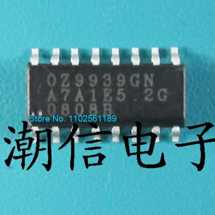 

10PCS/LOT OZ9939GN SOP-16