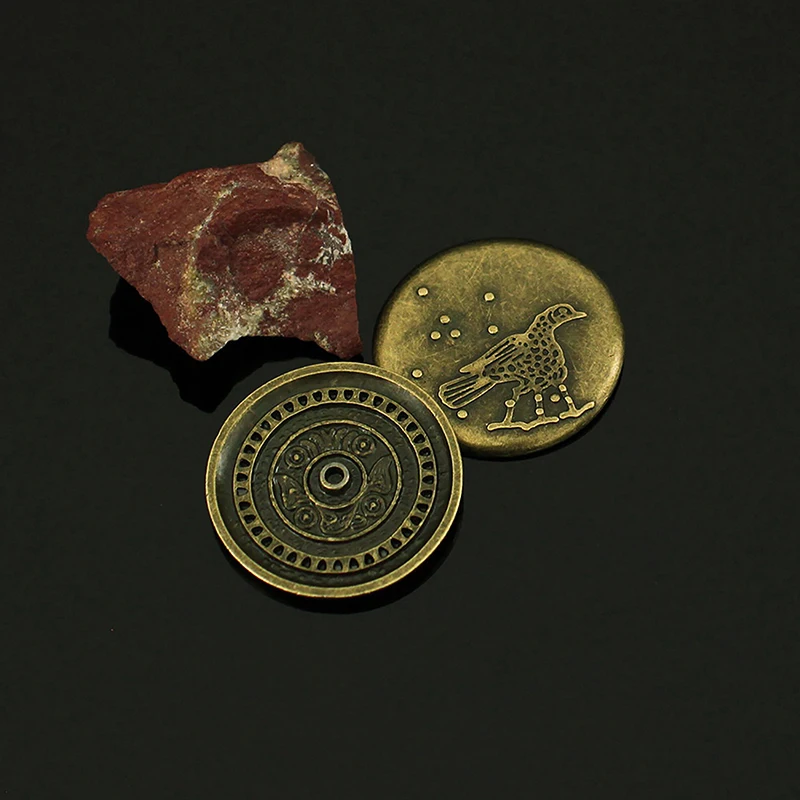 1 шт. реквизит для косплея 4 см чёрный миф искусственная кожа металлическая модель