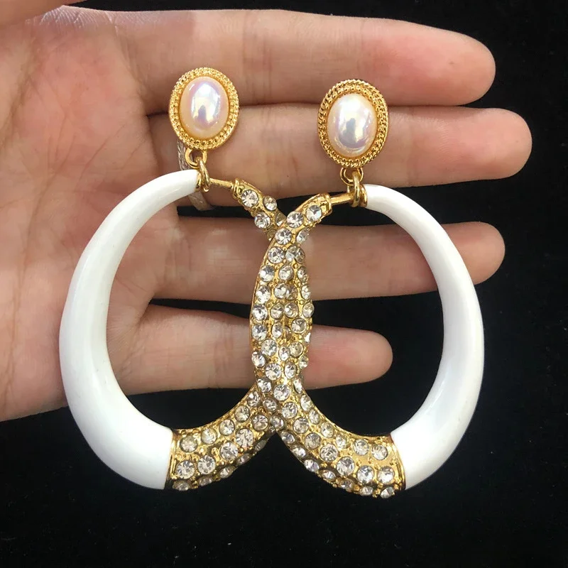 Женские модные серьги винтажные персонализированные серьги-гвоздики со