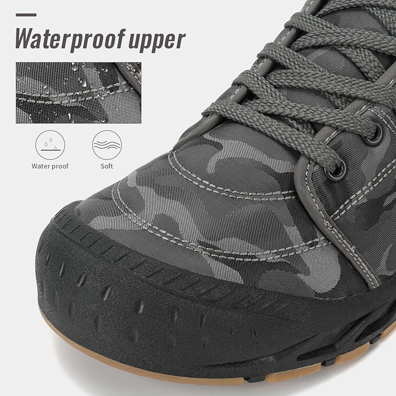 Men Winter Boots Waterproof Man Hiking Shoes Keep Warm Snow Botas Hombre Winter Boot Nonslip Soft Hunting Tourism Mountain Shoes