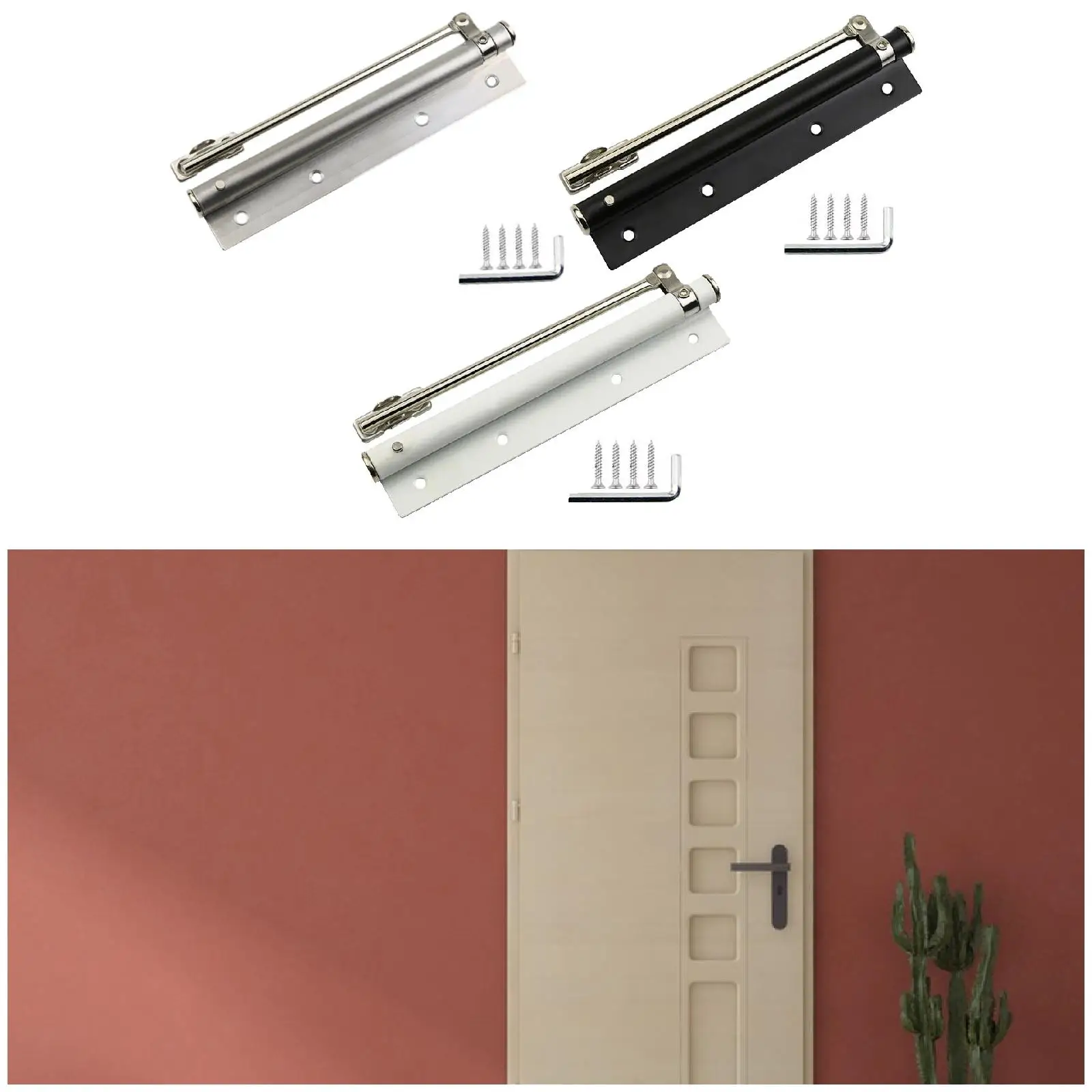 Автоматический дверной доводчик дверная петля из нержавеющей стали