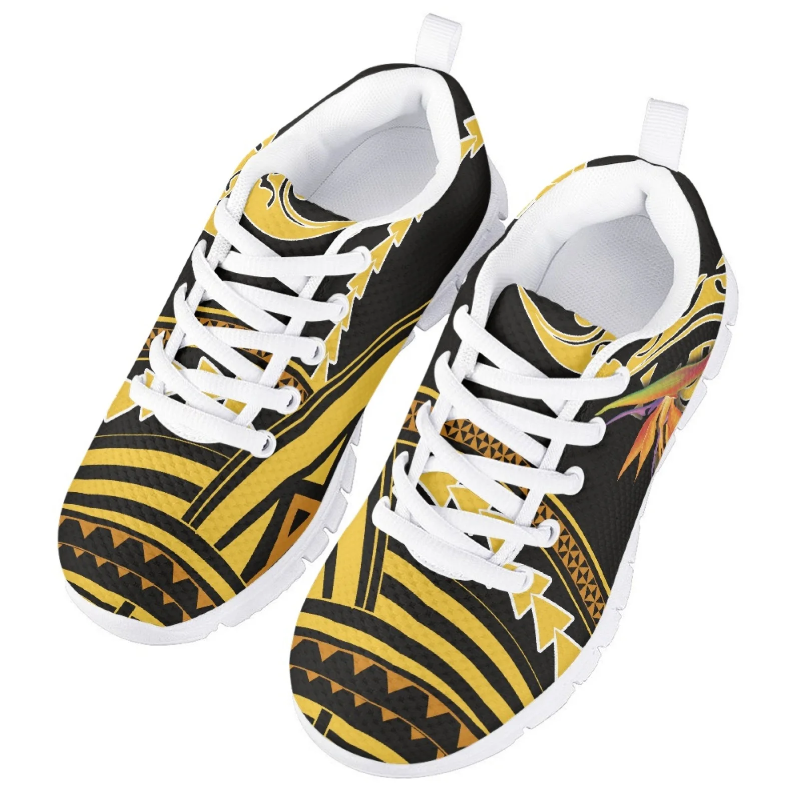 

Polynesian Tribal Samoan Totem Tattoo Samoa Prints Breathable Children Running Shoes Comfort Casual Non-slip Soft-Soled Trainers