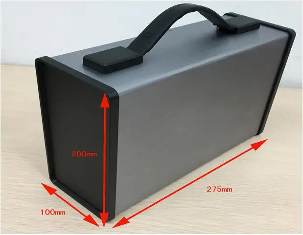 

Bahal Shell Aluminum Case Instrument High grade Power Supply Case Aluminum Profile Aluminum Box BAD11023 (W275) BTS
