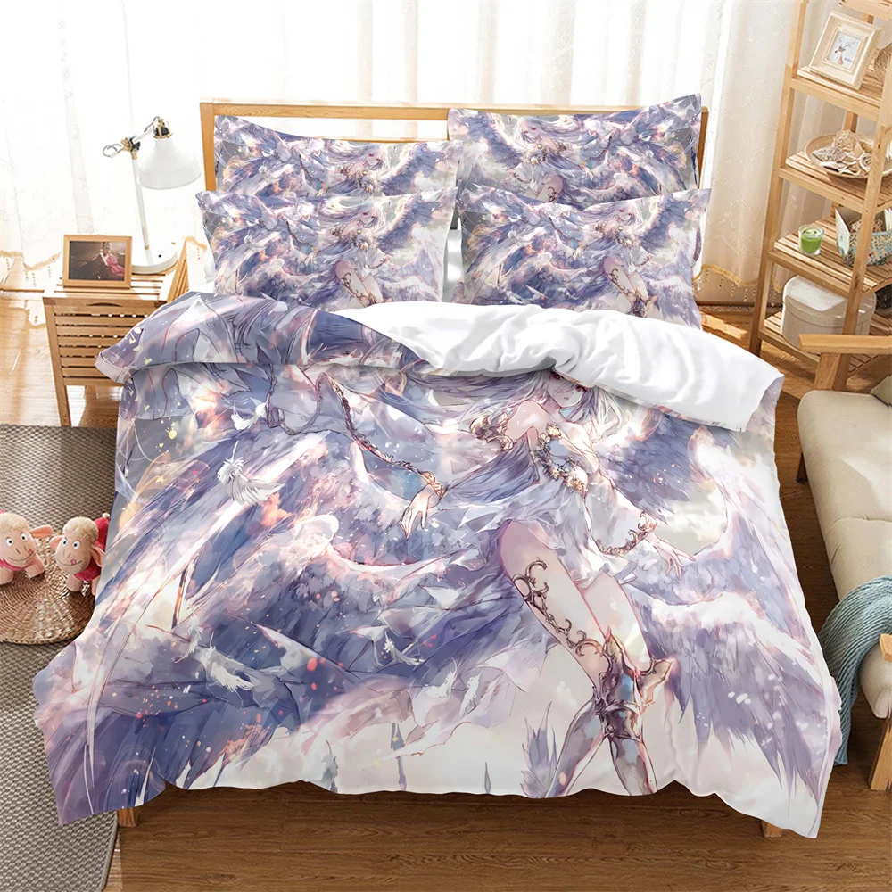 

Anime characters Bedding Sets 3D Digital Printing Quilt Cover Mario Pattern Bedspread Single Twin Full Queen King Size Bedding