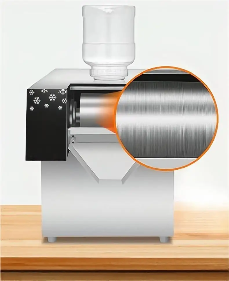 190 кг/24 ч новый стиль льдогенератор снежинок Bingsu bingsu снега