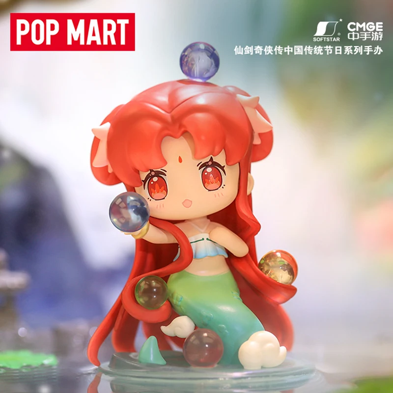 

Original POP MART Sword and Fairy Festival Series Blind Box Toys Model Confirm Style Cute Anime Figure Gift Surprise Box