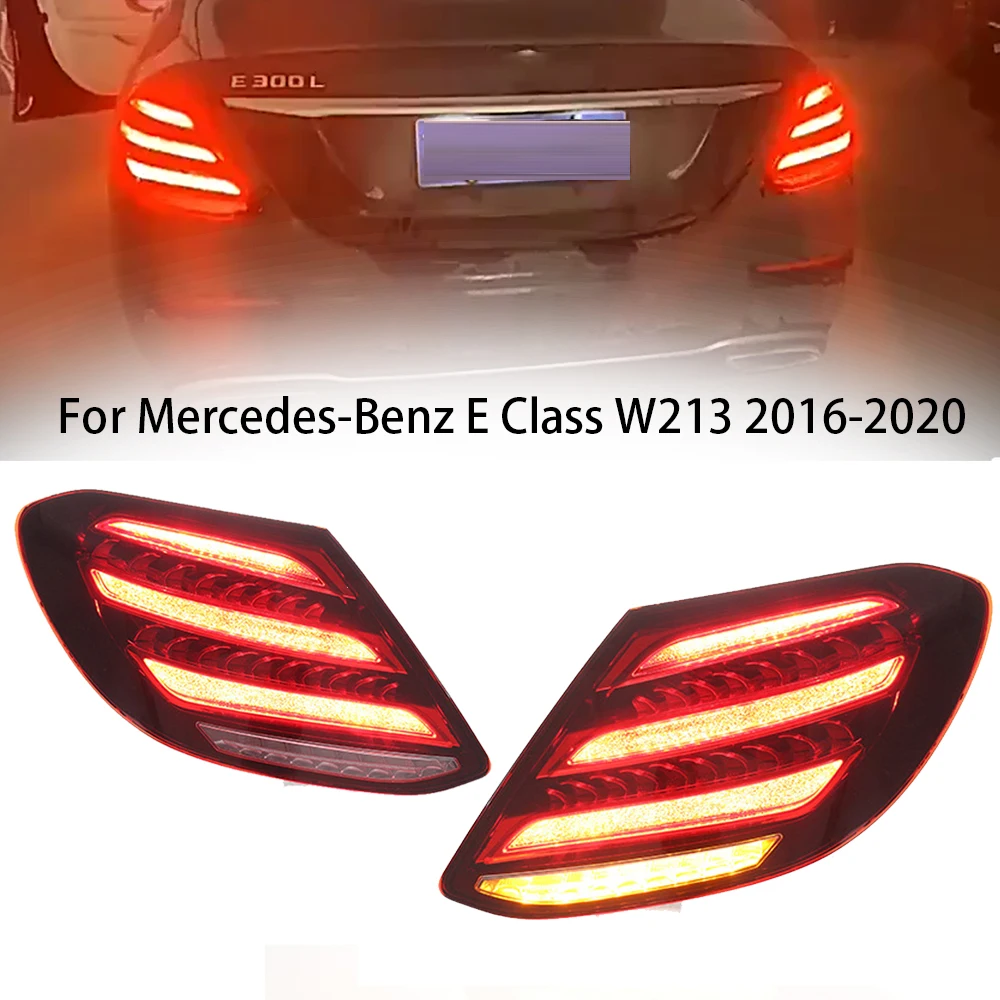 Автомобильный светодиодный задний фонарь в сборе для Mercedes Benz W213 E Class 2016-2020