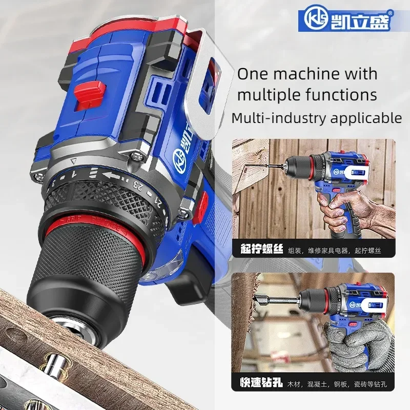 Беспроводной электрический шуруповерт бесщеточная ударная дрель беспроводная