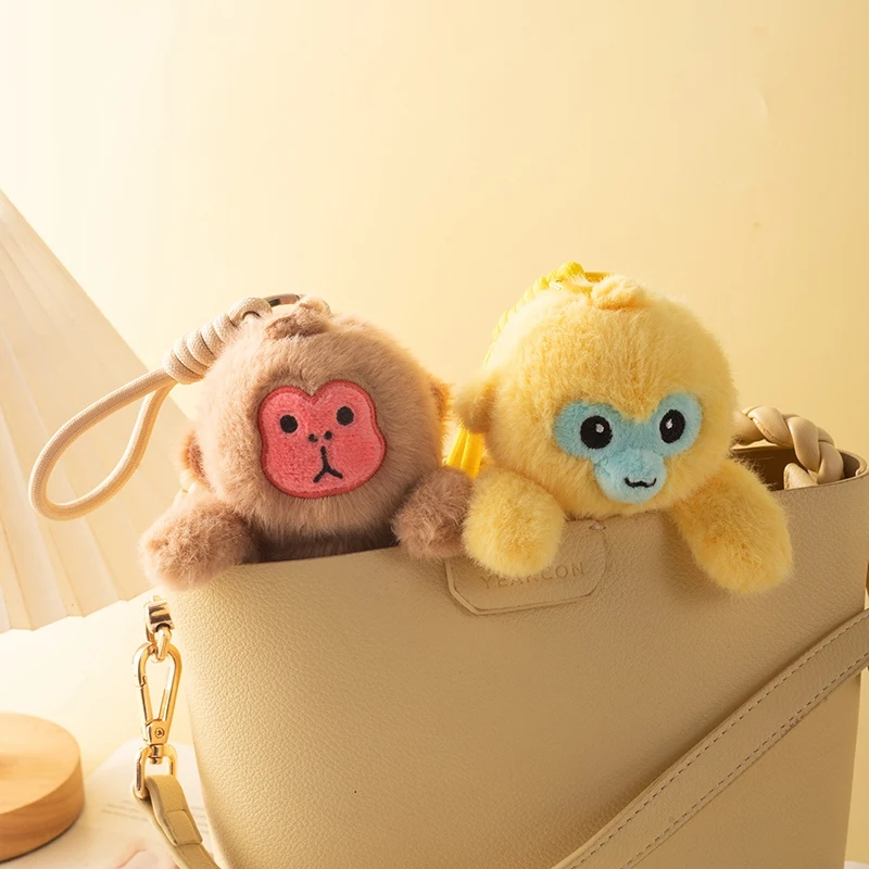 Kawaii обезьяна плюшевые игрушки мини-фигурка обезьяны кулон брелок настольная декомпрессионная игрушка подарки на день рождения (art.: 3920d250dcddd) - 3920d250dcddd