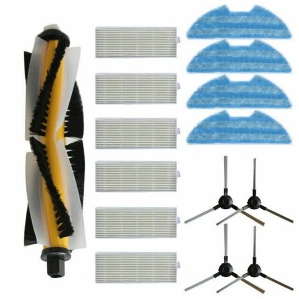 

Hepa Filter Roller Side Brush Mop Rag Cloth For Proscenic VSLAM-811GB VSLAM-911SE Robotic Vacuum Cleaner